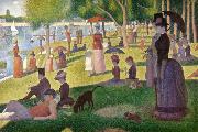 Georges Seurat Sunday Afternoon of the Island of La Grande Jatte (mk09) china oil painting artist